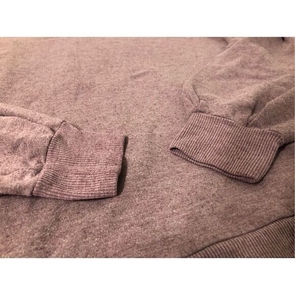 Zella Fleece Crewneck Back Keyhole Pullover Sweater Medium - Picture 13 of 14